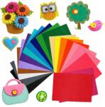  Dekoratív Filc Lap Puha Vegyes Színek Szett 30X20 CM 1 MM 40 Db (4048535791983)