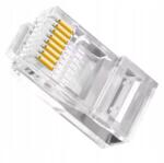  2 Db CAT6 RJ45 Hálózati Csatlakozó Árnyékolatlan Hálózati Kábel Átmenő Lan (50SZT ZŁĄCZE RJ45 SIEĆ PRZELOTOWE CAT5 CAT5E)