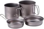 Snow Peak Комплект съд Snow peak Titanium Trek Combo Cooking set - Titanium - размер One Size (532-2753-0111)
