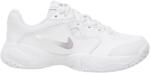 Nike Детски маратонки Nike Kid's Junior Court Lite 2 Sneakers - White / Metallic Silver - размер 34 (EU) (702-6314-0214)