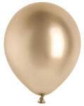 Partydeco Latex lufi 5" (13cm-es) chrome, Glossy színek - 50db/csomag, Champagne Gold, Arany (LUFI805481)
