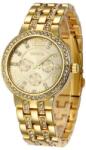 Geneva Ceas dama Quartz, Geneva Crystal Auriu Ceas