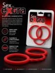 NMC Catuse din Silicon SEX EXTRA, Flexibile si Elastice, Rosu