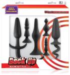 NMC Set Dopuri Anale Back Up Silicone Butt Plug Kit, 6 Piese, Silicon Premium