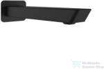 RamonSoler HYDROTHERAPY 19 cm-es fali kádöltő, matt fekete AAZ310770 (AAZ310770)
