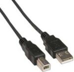 Spacer Cablu USB 2 0 A B Spacer 1 8m bulk negru (SPC-USB-AMBM-6)