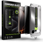 Techsuit Протектор за iPhone 13 / iPhone 13 Pro / iPhone 14 / iPhone 16e - Techsuit - TitanGlass FullCover - Privacy