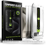Techsuit Протектор за Samsung Galaxy S25 Plus / Galaxy S24 Plus - Techsuit - [Съвместим с отключване с пръстов отпечатък] TitanGlass CrystalHD (2 броя) - Privacy (KF2349508)