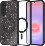 Techsuit Калъф за Samsung Galaxy A37 5G - Luxury Glitter MagSafe - Techsuit - Черен (KF2364100)