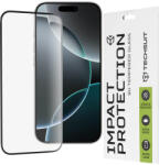 Techsuit Протектор за iPhone 16 Pro - 111D Full Cover / Full Glue Glass - черен (KF2338302)