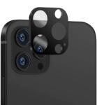 Techsuit Протектор за камера за iPhone 14 Pro / iPhone 14 Pro Max - Пълно стъкло за камера - Черен