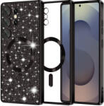 Techsuit Калъф за Samsung Galaxy S25 Ultra - Luxury Glitter MagSafe - Черен (KF2341542)