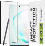 Techsuit Протектор за Samsung Galaxy Note 10 Plus - 111D Full Cover / Full Glue Glass / 3D Curved Screen - Черен