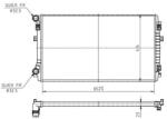 MTR Radiator, racire motor MTR 13054714 (13054714) - fixbox