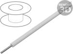 Alpha Wire Cablu HookUp Wire 22AWG PTFE alb 600V 30, 5m - ALPHA WIRE (2855/1 WH005)
