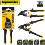 Topmaster Professional Foarfeca pentru tabla 190 mm, taiere pe dreapta, ranforsata Topmaster (370722) Cleste
