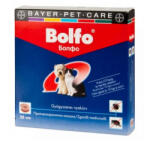 Bayer Zgarda antiparazitara Bolfo pentru pisici si caini de talie mica, 38 cm: 4 luni protectie purici, 10 saptamani protectie capuse, pana in 10 kg