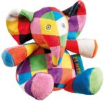Rainbow Designs Jucarie zornaitoare din plus Elefantul Elmer, 14 cm (5014475014405.0)