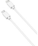 YENKEE Cablu de sincronizare și încărcare USB C 2.0 1, 5 m 60w (YCU SE C125 WH) - vexio