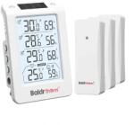 RainPoint Intrerupator inteligent 3-channel thermo-hygrometer with automatic backlight (59766) - vexio