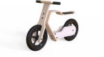 MamaToyz Bicicleta din lemn natural fara pedale RideMe MamaToyz