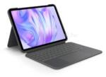 Logitech Combo Touch billentyűzettok 11" iPad Prohoz (M4, M5) angol lokalizáció (grafitszürke) (920-012777) (920-012777)