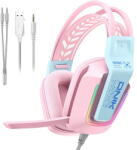Onikuma X13 pink Casti