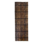  Félkör bambuszrúd kerítéspanel sötétbarna sz: 90 cm x m: 270 cm