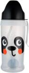 Canpol babies BabiesBoo Sport Cup sticlă pentru sport cu pai cu greutăți Panda 1 buc