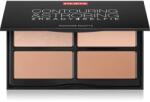 PUPA Milano #READY4SELFIE Contouring & Strobing Patela pentru conturul fetei cu efect de iluminare culoare 002 Medium Skin 175 g