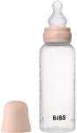 BIBS Anti-Colic Baby Bottle Silicone biberon anticolici cu suzetă din silicon Blush 1 buc