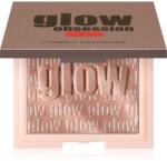 PUPA Milano Glow Obsession Pudra compacta ce ofera luminozitate culoare 002 - Rose Gold 6 g