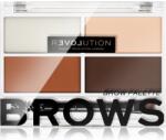 Revolution Relove Colour Cult paletta a szemöldök sminkeléséhez árnyalat Medium 3, 2 g