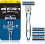 Wilkinson Sword Essentials 3 Hybrid borotva + tartalék fejek 4 db