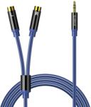 ORICO AXRF 3, 5 mm mini jack - 2× RCA anya аудiókábel, 2 m, kék