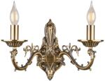 Brilagi - Lampă de perete CLASSIC 2xE14/10W/230V alamă (BG5250)