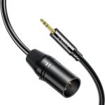 ORICO AXKF 3, 5 mm-es mini jack-XLR anya audiokábel, 5 m, fekete