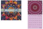 TopTimer Naptár, fali, TOPTIMER, „Mandala (NKT09822U)