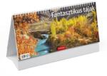 TopTimer Naptár, asztali, álló, TOPTIMER „Fantasztikus tájak (NKT0662U)