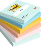 3M Notite adezive Post-it, Beachside Colour, 76 x 76 mm, 100 file/buc, 6 buc/set, 3M 7100259201
