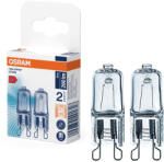 OSRAM G9 sütőizzó 25W, 260 lm, 2700 K, melegfehér, üveg, 2 darabos -Oven 66725 (4099854491818)