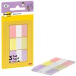3M Indexuri adezive rezistente Post-It Strong Tabs 686-3SUN, roz pastel, galben și mov, 25.4 x 38.1 mm, 36 indexuri/dispenser, 3M 7100396511