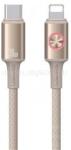 USAMS iPhone 14 Plus / 14 Pro Max / 14 Pro HUAN adatkábel Type-C - lightning, 120cm, TITÁNSZÜRKE (SJ753USB02) (SJ753USB02)