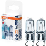 OSRAM G9 sütőizzó 40W, 490 lm, 2700 K, melegfehér, üveg, 2 darabos -Oven 66740 (4099854491900)