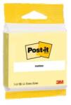 3M Notite adezive Post-it, galben Canary, 76 x 76 mm, 100 file/buc, 3M 7100172243