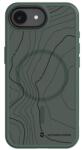Tactical Husă de protecție din silicon pentru iPhone 17e / 16e TACTICAL MAGFORCE HYPERSTEALTH SIKA, rezistentă la șocuri, cu model topografic, VERDE ÎNCHIS 57983126320 (57983126320)