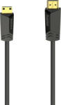 Hama Cablu HDMI - mini HDMI HAMA 205015, 1.5m, 4K HDR, placat cu aur, negru (4047443438614)