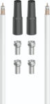 Hama Kit cablu video Coaxial HAMA 205042, 20m, 100dB, alb (4047443440464)