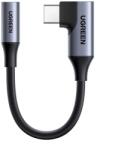 UGREEN CM991 USB-C - 3.5mm Jack Audio Adapter Fekete 10cm 95589 (95589)