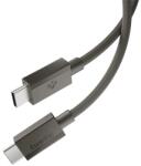 Spigen Cablu de date SPIGEN ESSENTIAL EB6015CC Type-C - Type-C, 150 cm, GRI ÎNCHIS ACA10418 (ACA10418)